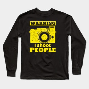 Warning Long Sleeve T-Shirt